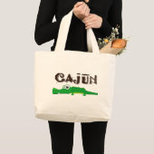 ケージャン_gator ラージトートバッグ (正面(商品))