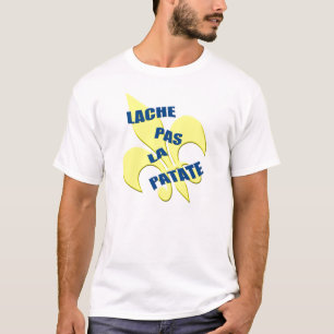 ケージャン"Lache先la patate " Tシャツ