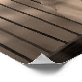 ケージ内の鳥 ポスター (角)