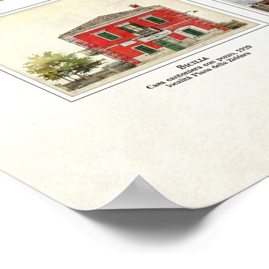 ケースカントニエールデッレレジオニディタリア ポスター (角)