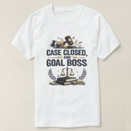 ケースクローズ ゴールボス ヴィンテージ 法曹アート Tシャツ
