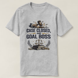 ケースクローズ ゴールボス ヴィンテージ 法曹アート Tシャツ