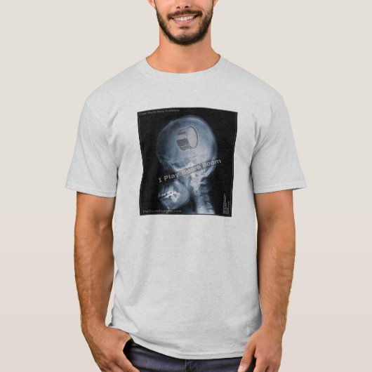 ケーススタディ: バスドラムプレーヤー Tシャツ (正面)