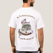 ケースホンドのリゾートバケーションTシャツ Tシャツ (裏面)