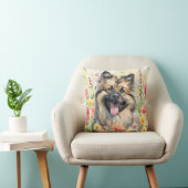 ケースホンドの水彩デザインのスローピロー クッション (椅子)