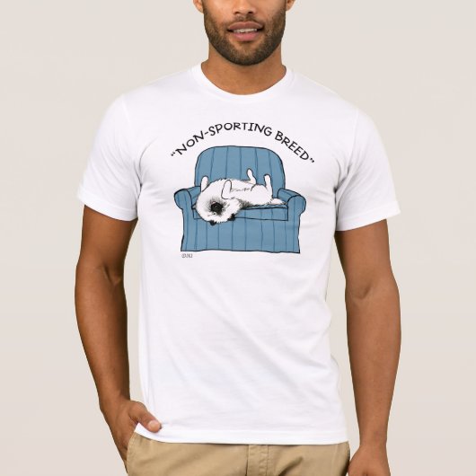 ケースホンド "ノンスポーティング+犬種" Tシャツ (正面)