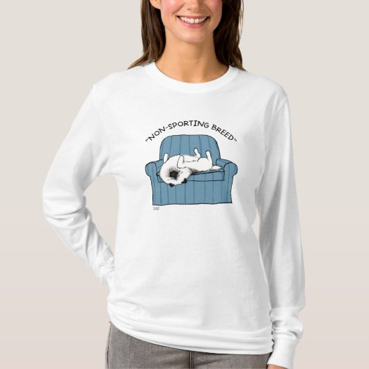 ケースホンド "ノンスポーティング+犬種" Tシャツ (正面)
