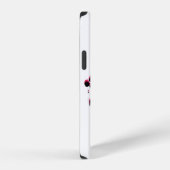 ケースマテiPhoneの虹色のチンパンジー iPhoneケース (右側面)
