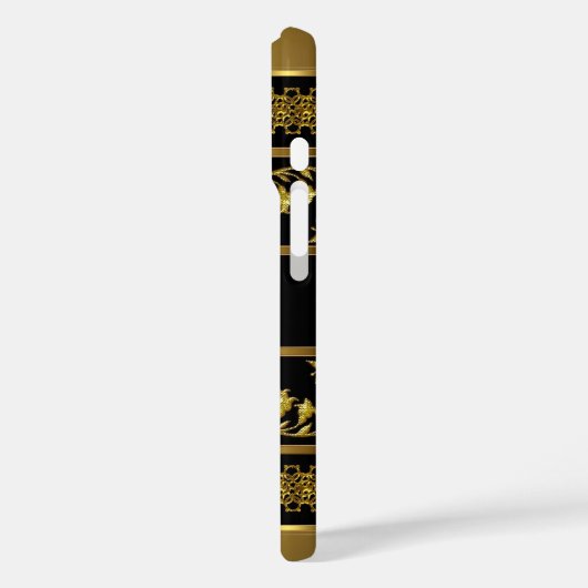 ケースメイトのケース金ゴールドルック2サムスンギャラクシーS Case-Mate iPhoneケース (裏面 / 左)