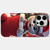 ケースメイト電話ケース、かわいい子猫クリスマスデザイン Case-Mate iPhoneケース (裏面 (横))