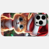 ケースメイト電話ケース、かわいい子猫クリスマスデザイン Case-Mate iPhoneケース (裏面 (横))