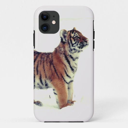 ケースメイト電話ケース、Apple iPhone 11ベビーTIGER Case-Mate iPhoneケース (裏面)