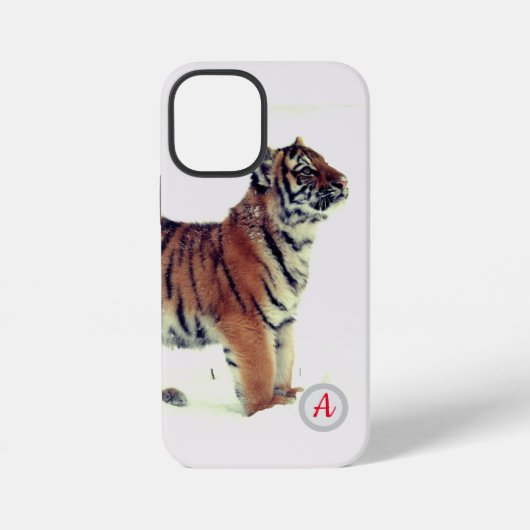 ケースメイト電話ケース、Apple iPhone 12ベビーTIGER iPhoneケース (裏面)