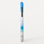 ケース:カリブのビーチ（名前付き） Case-Mate iPhoneケース (裏面/左)