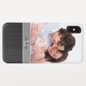 ケース:モノグラム&写真 Case-Mate iPhoneケース (裏面(横))