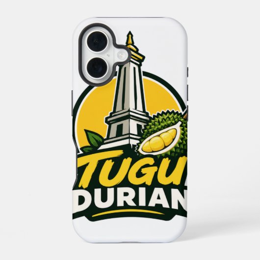 ケース iPhone ロゴ トゥグ ドリアン (裏面)