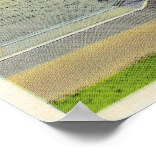 ケーズヒルビューメイフラワー埋葬記念碑 ポスター (角)