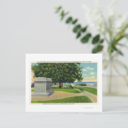 ケーズヒルビューメイフラワー埋葬記念碑 ポストカード (スタンド正面)