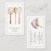 ケータアエレガントウイスプーンへら道具 名刺 (正面/裏面)