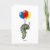 ケータピラバルーン カード (裏面)