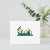 ケータピラー フィットネス ワークアウト ポストカード (スタンド正面)