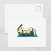 ケータピラー フィットネス ワークアウト ポストカード (正面/裏面)