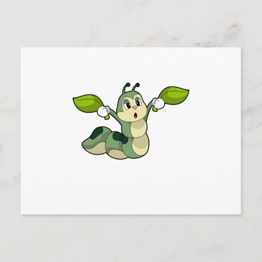 ケータピラー リーブス ポストカード (正面)