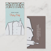 ケータリングのベーカリーのペーストリー作りの職人 名刺 (正面/裏面)