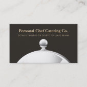 ケータリングエレガント会社クローシュ 名刺 (正面)