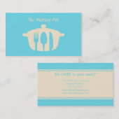 ケータリングカード 名刺 (正面/裏面)