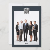 ケータリングクリスマスツリーシェフビジネスケータリング シーズンカード (裏面)