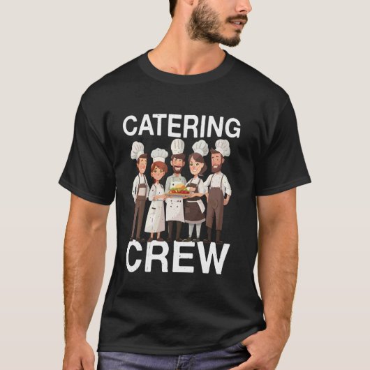 ケータリングクルー ------ Tシャツ (正面)