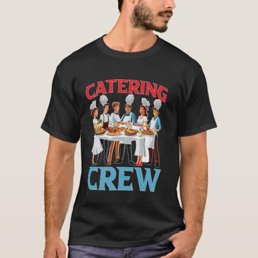 ケータリングクルー ----- Tシャツ (正面)
