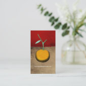 ケータリンググルメフード名刺 名刺 (スタンド正面)