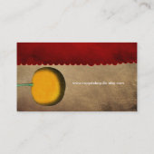 ケータリンググルメフード名刺 名刺 (裏面)