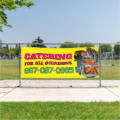 ケータリングサービス カスタムバナー 横断幕 (インサイチュ)