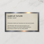 ケータリングサービス | シェフ | サラダバー 名刺 (裏面)