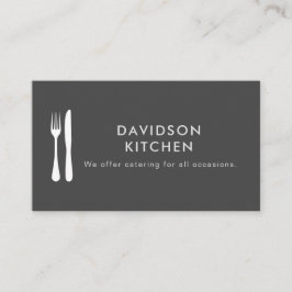 ケータリングサービス 名刺