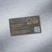 ケータリングサービス | QRコード マグネット名刺 (インサイチュ)