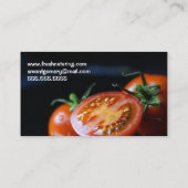 ケータリングシェフプロフェッショナル 名刺 (裏面)