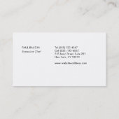 ケータリングシェフ料理器 名刺 (裏面)