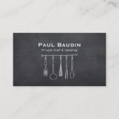 ケータリングシェフ料理器 名刺 (正面)