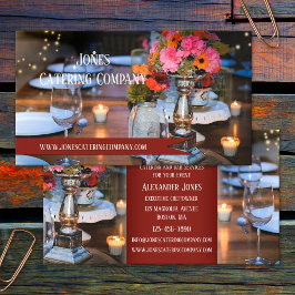 ケータリングバーテンイベントシェフ名刺 名刺