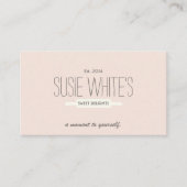 ケータリングパティシシェフ転がのピンキュートレトロベーカーズ 名刺 (正面)