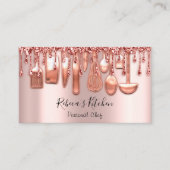 ケータリングパーソナルシェフキッチンナイフバラドリップ 名刺 (正面)