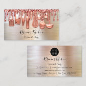 ケータリングパーソナルシェフキッチンナイフバラメタル 名刺