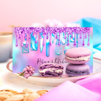 ケータリングパーソナルシェフキッチンナイフホログラフィック 名刺