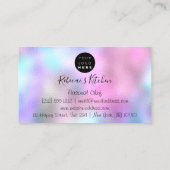 ケータリングパーソナルシェフキッチンナイフ紫 名刺 (裏面)