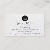 ケータリングパーソナルシェフキッチンブルードリップ 名刺 (裏面)