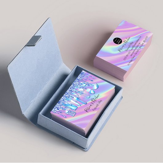 ケータリングパーソナルシェフキッチンホログラフ 名刺